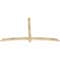 Ekena Millwork Bellingham Rough Sawn Timber Gable Bracket, Douglas Fir, 84"W x 49"H x 2"D x 4"F, 14/12 Pitch GBW084X49X0204BEL00RDF - alternate 5